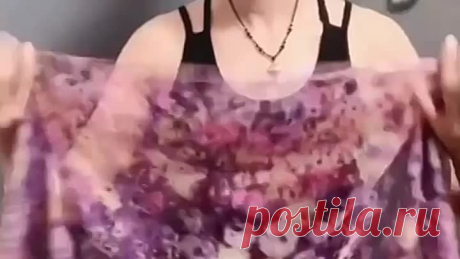 Креатив с шарфом