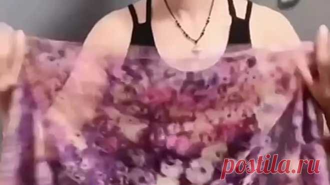 Креатив с шарфом