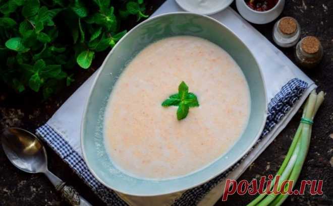​Сырный суп-пюре с курицей