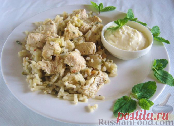 Рецепт: Куриное филе, приготовленное в духовке на RussianFood.com