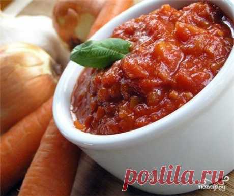Аджика с яблоками на зиму - пошаговый кулинарный рецепт на Повар.ру