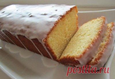 Лимонный кекс