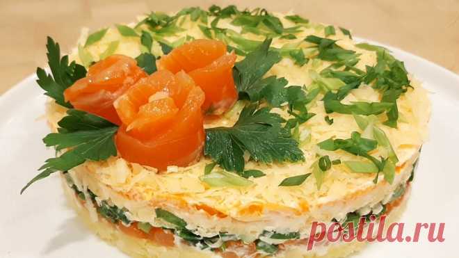 Ему нет равных!!! Мы в восторге от этого Салата! Рецепт вкусного салата на праздничный стол | Готовим дома все | Яндекс Дзен
