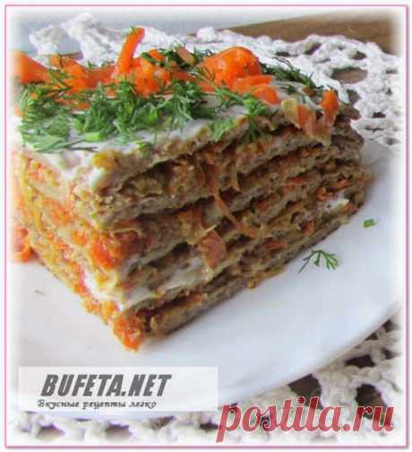 Печеночный торт