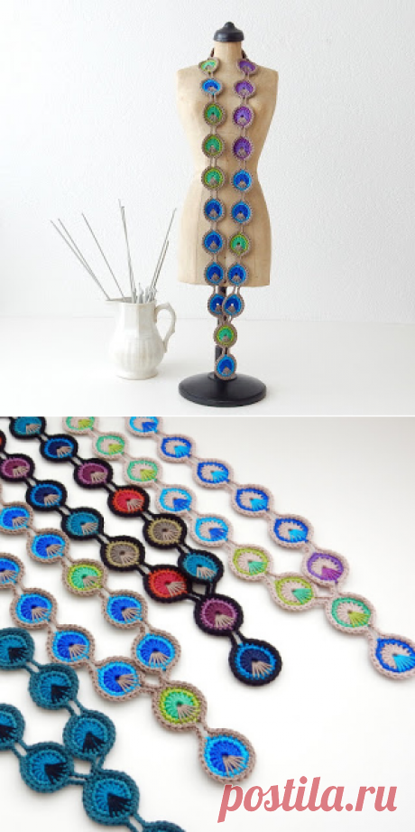 Ожерелье «Павлиний глаз»