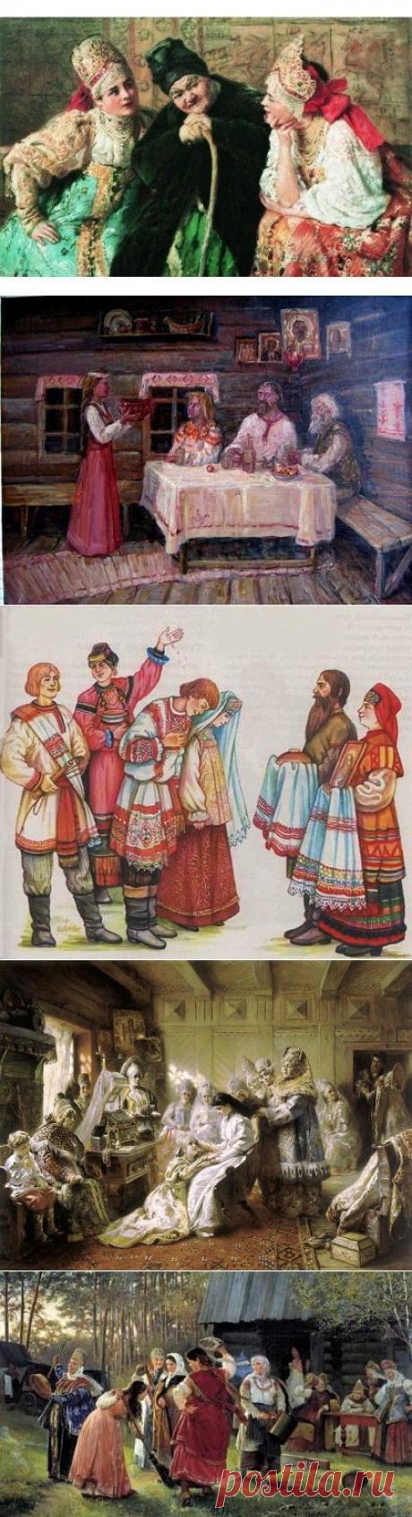 Старые славянские свадебные обряды