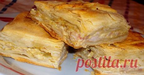 Куриный пирог по-гречески