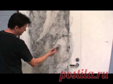 White marble imitation painting (part 1)