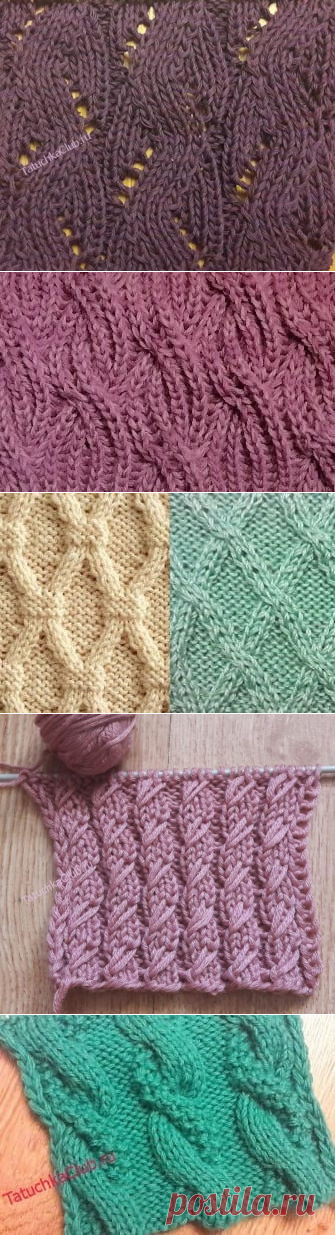 Имитация косы спицами — со схемами и описанием, 5 вариантов | TatuchkaClub.ru