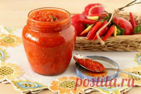 Отличный рецепт аджики, варить не надо
