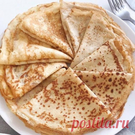 Простой рецепт вкусных блинов которые получатся даже у неопытных хозяек - Досуг - Кулинария на Joinfo.ua