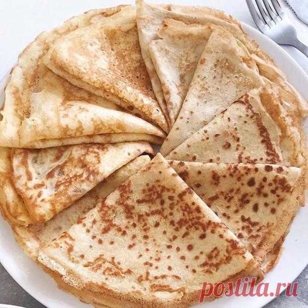 Простой рецепт вкусных блинов которые получатся даже у неопытных хозяек - Досуг - Кулинария на Joinfo.ua