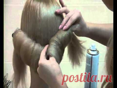 Alexandra Edelberg быстрая причёска 4.wmv
