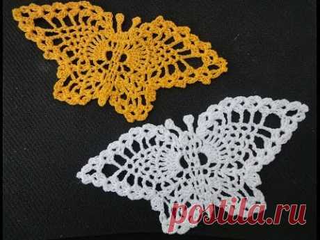 Ананасовая бабочка  Butterfly Crochet
