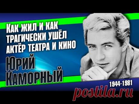 Тайна смерти актёра Юрия Каморного: за что убили 37-летнего актера.