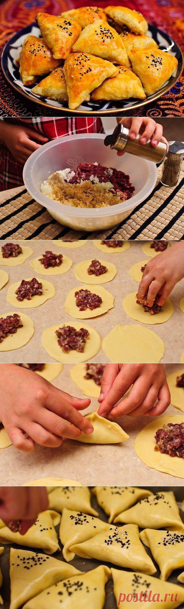 Рецепт Сомса, самоса, самбуса | Золотые рецепты