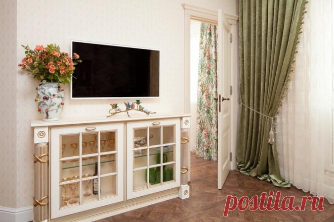 Двушка из однушки 50 м² для творческой девушки