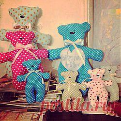 Мамина страница - Интересы, творчество, хобби - Шьем тильда мишек.