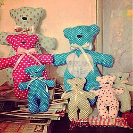 Мамина страница - Интересы, творчество, хобби - Шьем тильда мишек.