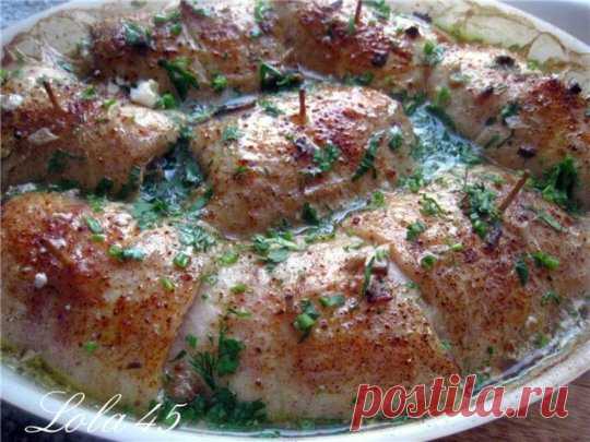 Рыбные рулетики с грибами