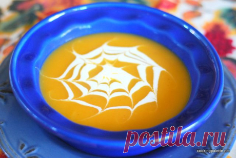 Тыквенный суп с имбирем и яблоком » Cooking Palette