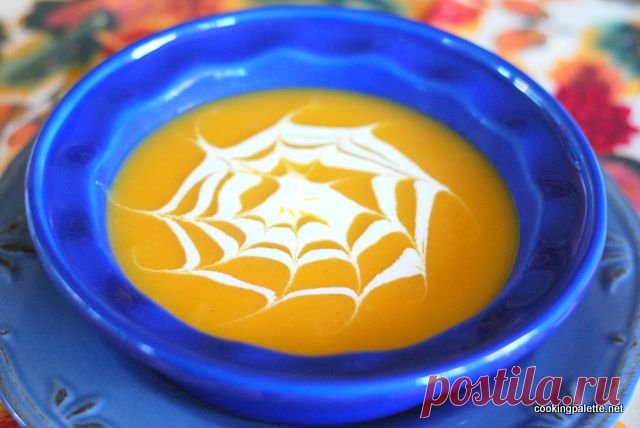 Тыквенный суп с имбирем и яблоком » Cooking Palette