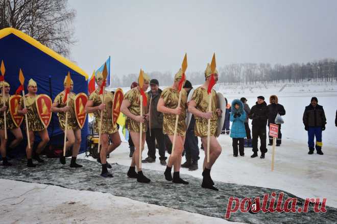 So hold annual Festival Winter fun in Uglich.