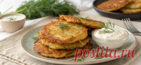 Драники с картошкой и капустой