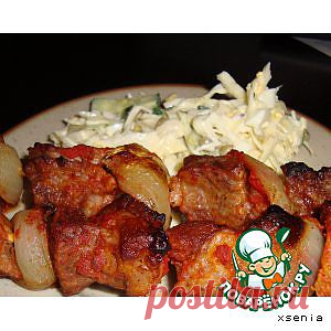 "Скоростной" рецепт шашлыка: шашлык из "рукава"!.