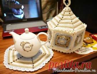 Грелка на чайник крючком. Схемы. / handmade-paradise.ru