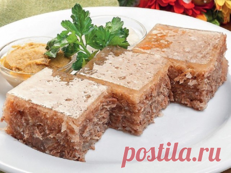 Холодец — вкусное блюдо. Замечательно подойдет к новогоднему столу. Проверенный рецепт! — Сад Заготовка