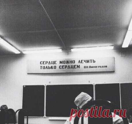 Сердце можно лечить только сердцем