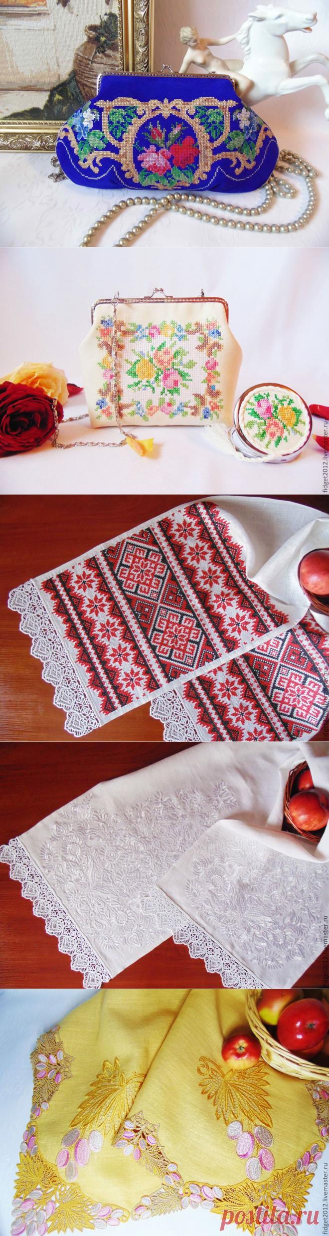 Вышивка, как элемент декора в исполнении Федий Светланы | Вышивка крестом