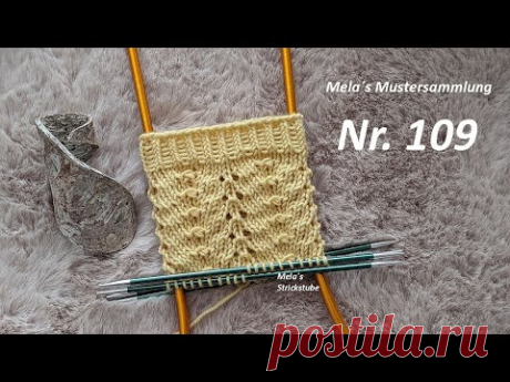 Sockenmuster Nr. 109 - Strickmuster in Runden stricken / knitting sock pattern