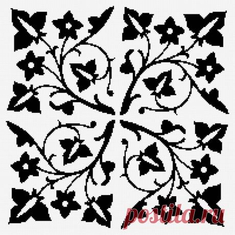 Схема вышивки «орнамент» - Вышивка крестом