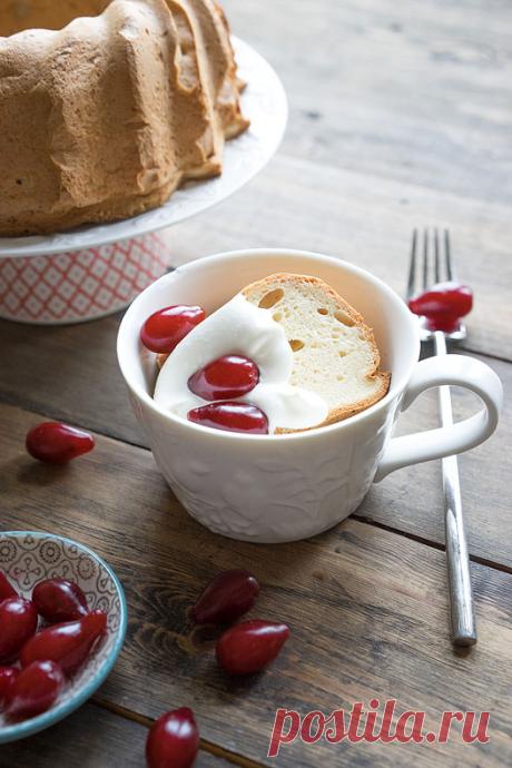 Торт Angel's Food Cake - пища ангелов - Andy Chef - блог о еде и путешествиях, пошаговые рецепты, интернет-магазин для кондитеров