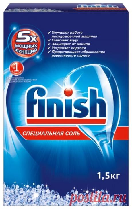 Купить Finish Соль специальная для посудомоечных машин, 1.5 кг по низкой цене с доставкой из Яндекс.Маркета