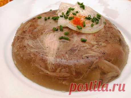Холодец из свиных ножек и говядины » Жрать.ру