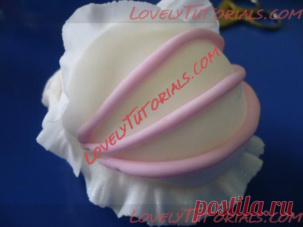 МК лепка "коляска" -fondant Stroller cake topper tutorial - Мастер-классы по украшению тортов Cake Decorating Tutorials (How To's) Tortas Paso a Paso
