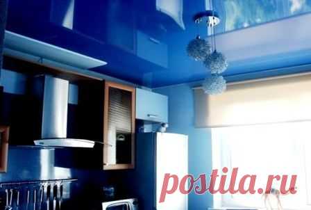 Натяжные потолки: красота и практичность