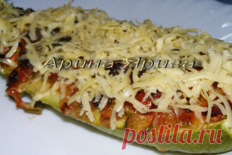 Фаршированные кабачки