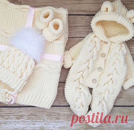 🎀ВЯЗАНАЯ ОДЕЖДА ДЛЯ МАЛЫШЕЙ🎀 on Instagram: “Идеальные наборы на выписку , в качест… | Вязаный детский комбинезон, Схемы вязания детских вещей, Вязание для ребенка 🎀ВЯЗАНАЯ ОДЕЖДА ДЛЯ МАЛЫШЕЙ🎀 on Instagram: “Идеальные наборы на выписку , в качестве подарка , для прогулок 🤩 очень удобно одевается 🔥 💎Все вещи выполняются вручную спицами/крючком 💎в…”