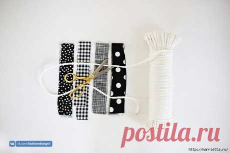 ​Шьем стильный коврик — Сделай сам, идеи для творчества - DIY Ideas