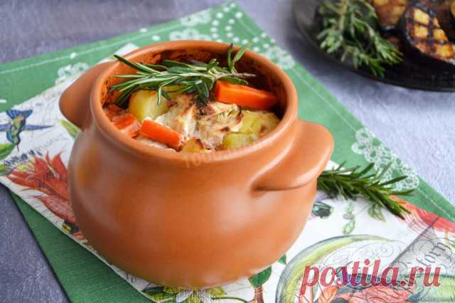 Индейка в горшочках рецепт с фото пошагово и видео - 1000.menu