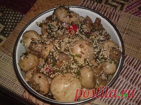 ВКУСНЯШКИ: Шампиньоны по-корейски