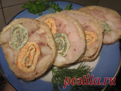 Рулет мясной &quot;ПРАЗДНИЧНЫЙ&quot; !!!