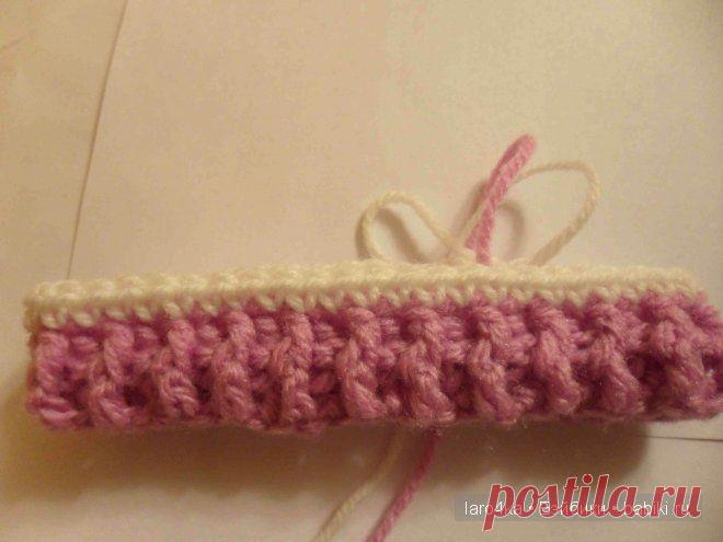 Уроки вязания крючком. Шапка-колпак для куклы а-ля "Буратино" / Мастер-классы, творческая мастерская: уроки, схемы, выкройки кукол, своими руками / Бэйбики. Куклы фото. Одежда для кукол