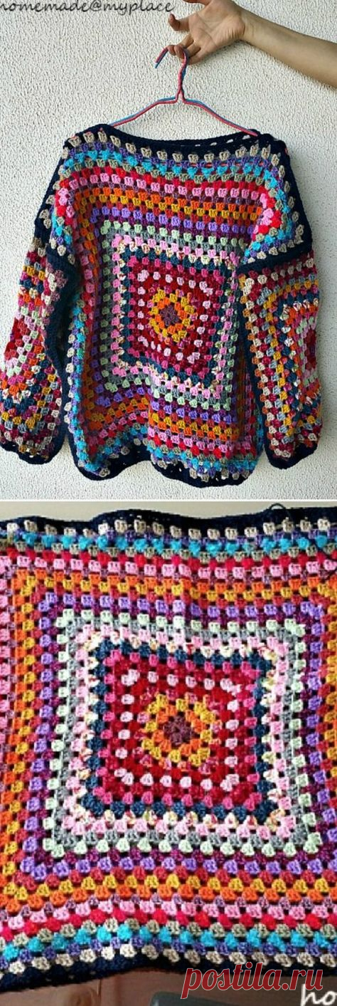 56 Ideas For Crochet Granny Square Cardigan Pattern Free
