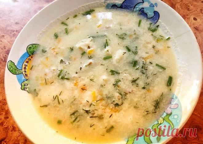 Сливочный суп с треской