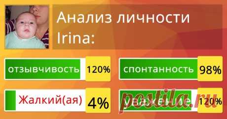 Позволь нам проанализировать твою личность!